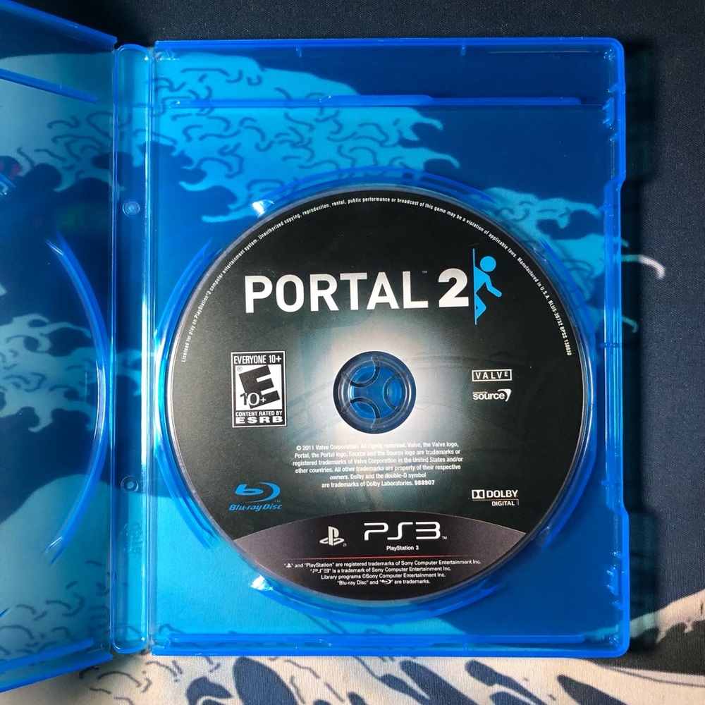 Portal 2 (PS3) Game Disc